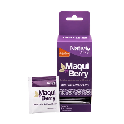 Dúo Maqui Berry Liofilizado Sachet | Potencia antioxidante donde vayas - Sachet
