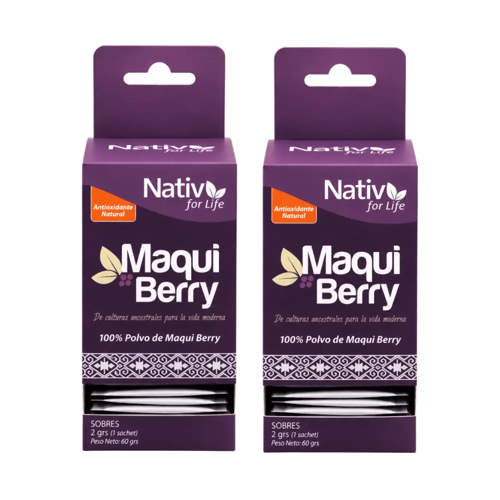 Dúo Maqui Berry Liofilizado Sachet | Potencia antioxidante donde vayas - Sachet