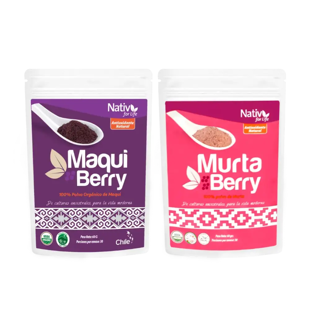 Dúo Maqui Murta Nativ For Life