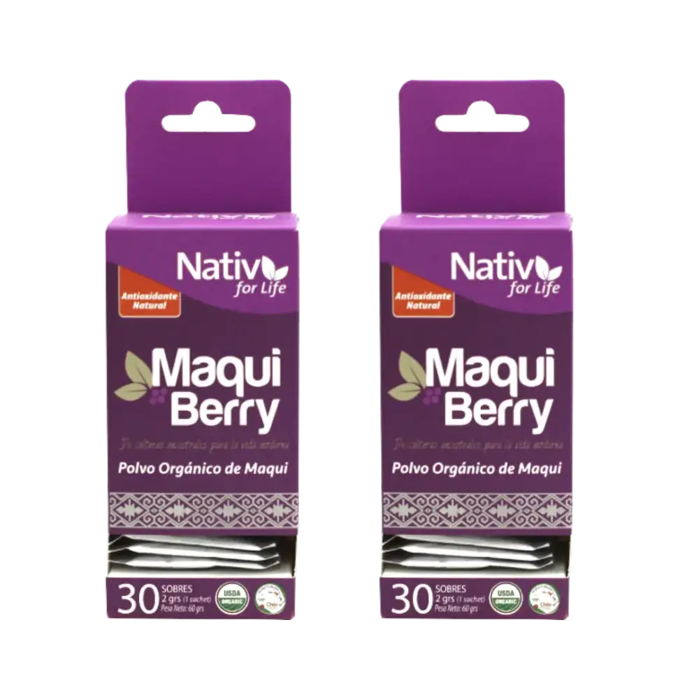 Dúo Maqui Berry Sachet Nativ For Life