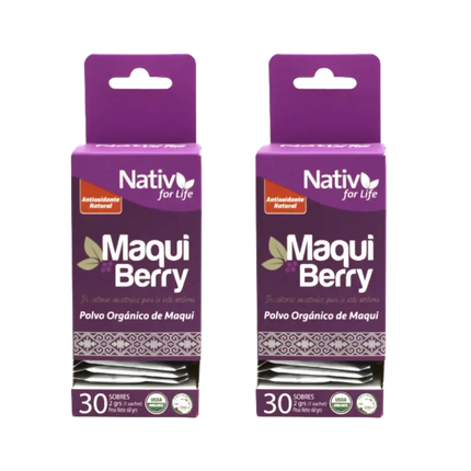 Dúo Maqui Berry Sachet Nativ For Life