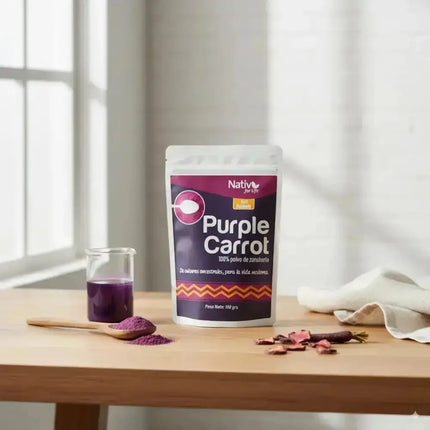Zanahoria Morada en polvo Nativ For Life