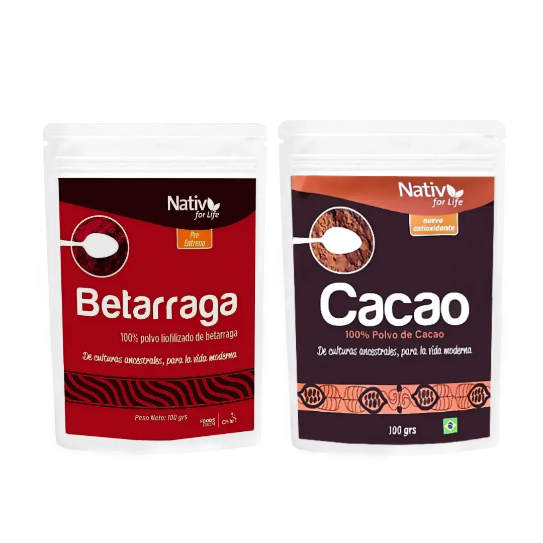 Dúo Betarraga + Cacao Nativ For Life