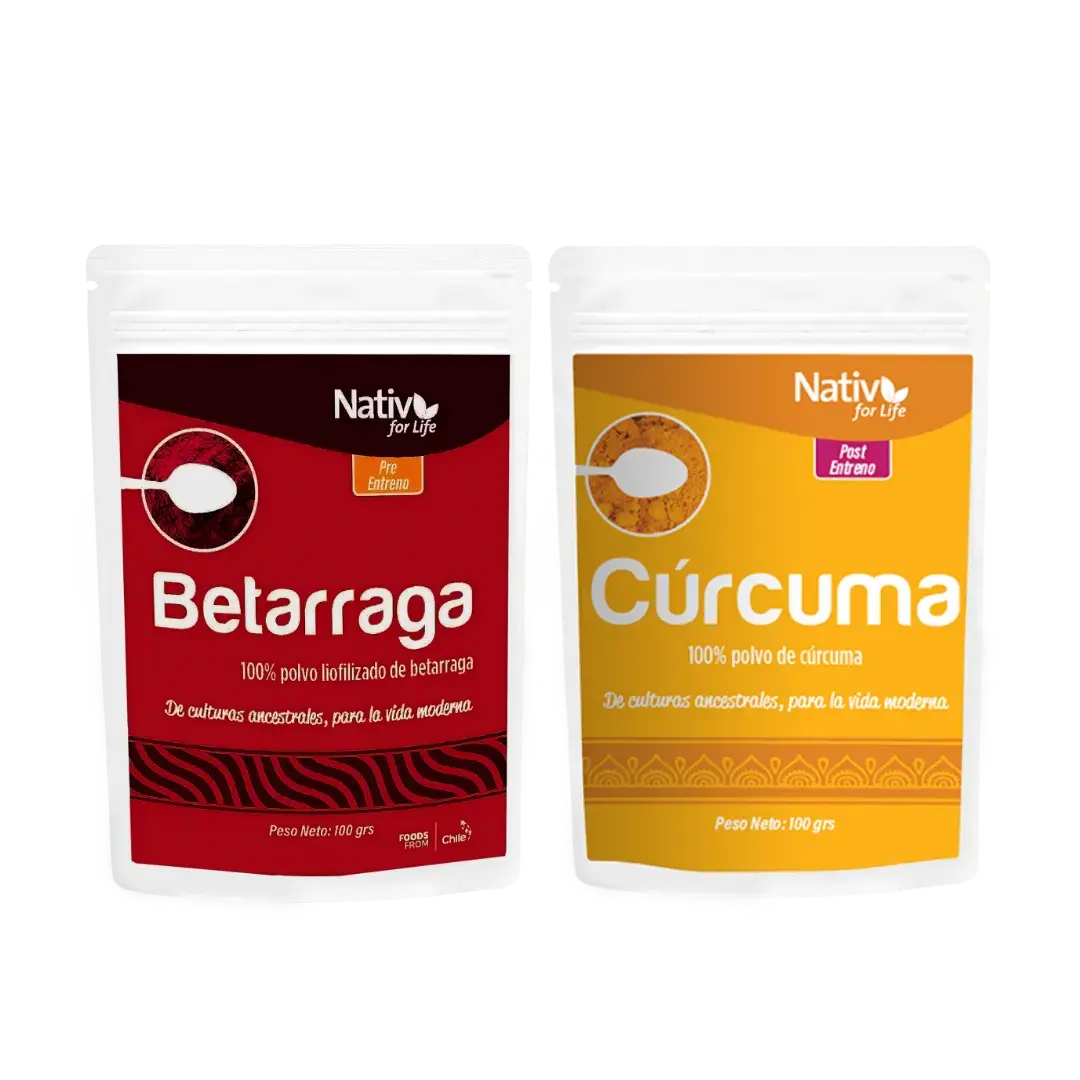 Dúo Betarraga + Cúrcuma - Nativ For Life