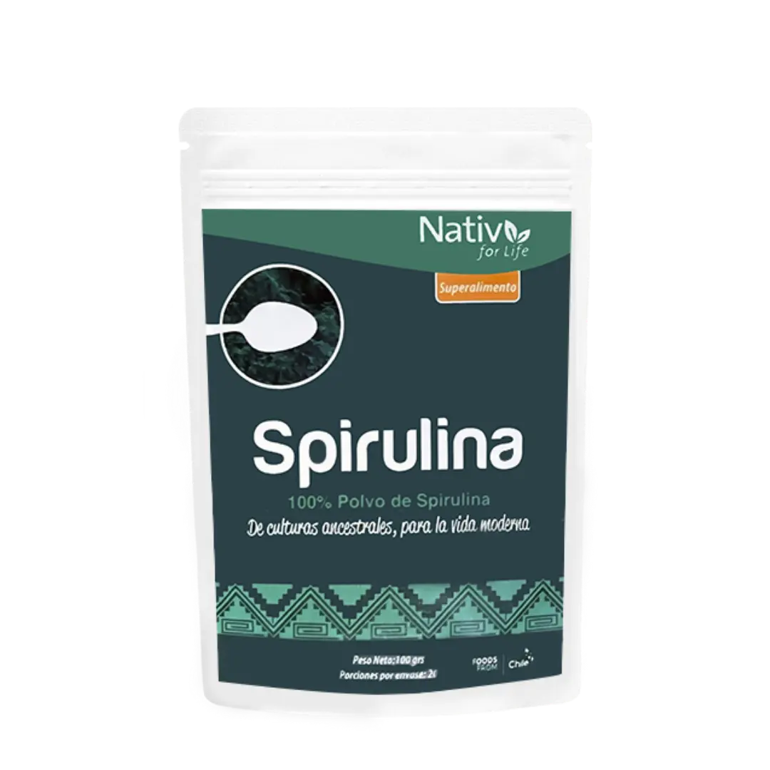 Six Espirulina Doy Pack Nativ For Life