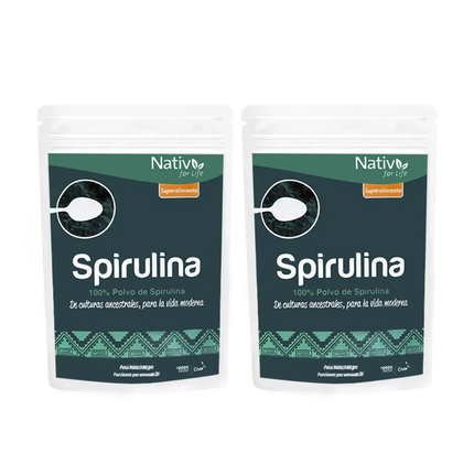 Dúo Doy Pack Espirulina Nativ For Life