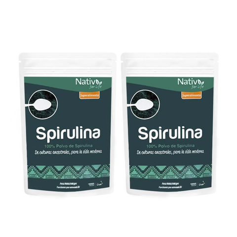 Dúo Doy Pack Espirulina Nativ For Life