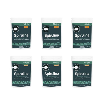 Six Espirulina Doy Pack Nativ For Life