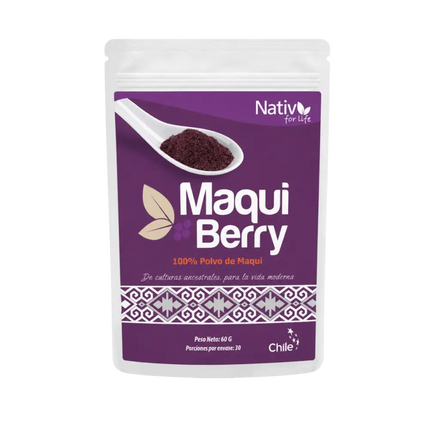 Maqui Berry Liofilizado en polvo | Potencia antioxidante - Doy Pack