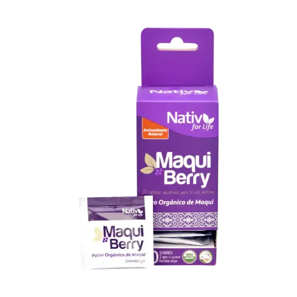 6X5 Maqui Sachet - Nativ For Life