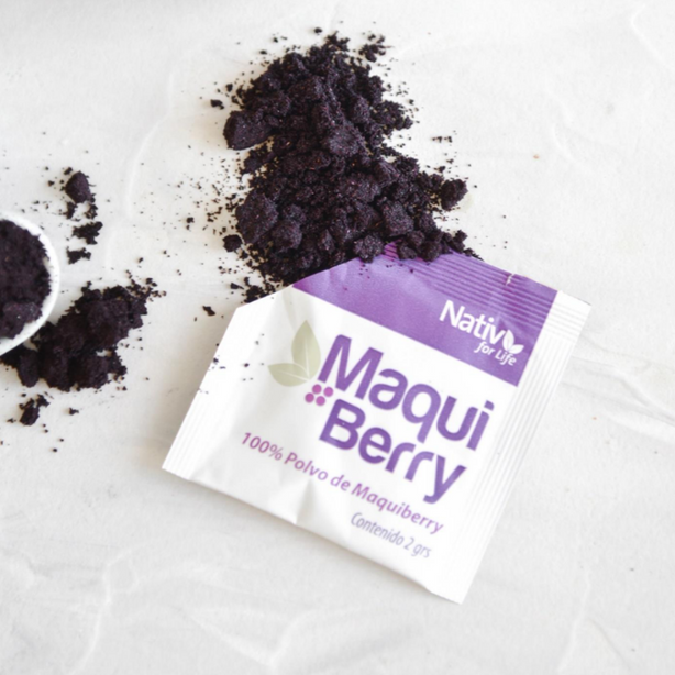 maqui, maqui berry, berry, nativ, nativ for life, patagonia, chile, super frutas, super alimentos, vegano, sin gluten, sano, rico