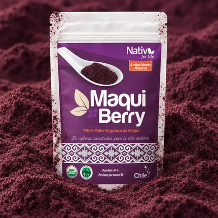 Maqui Berry Liofilizado en polvo | Potencia antioxidante - Doy Pack