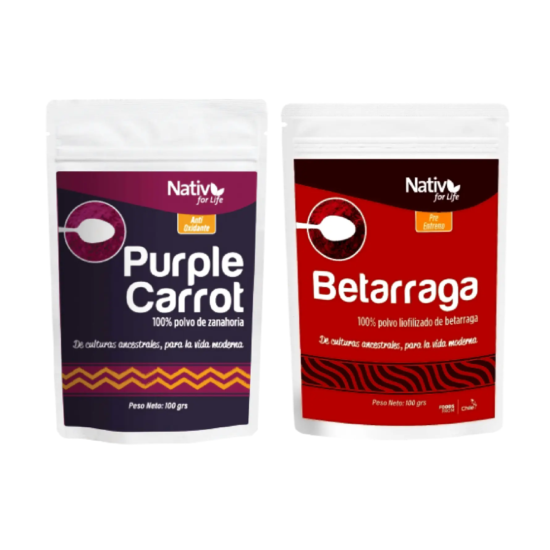 Dúo Zanahoria Betarraga - Nativ For Life