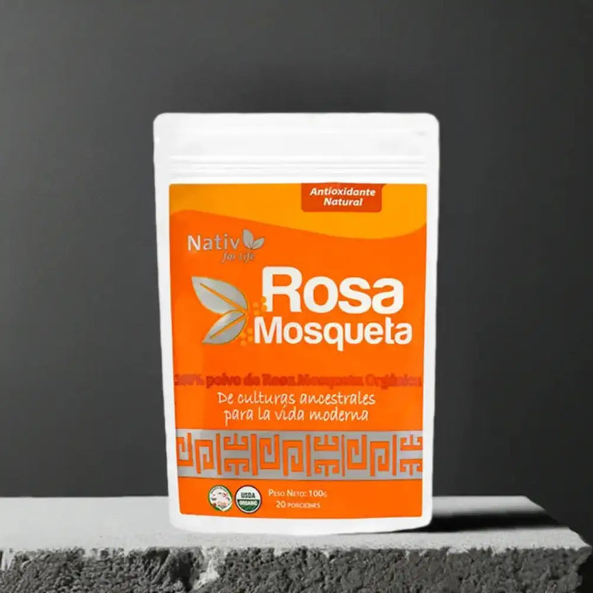 Rosa Mosqueta polvo liofilizado - Nativ For Life