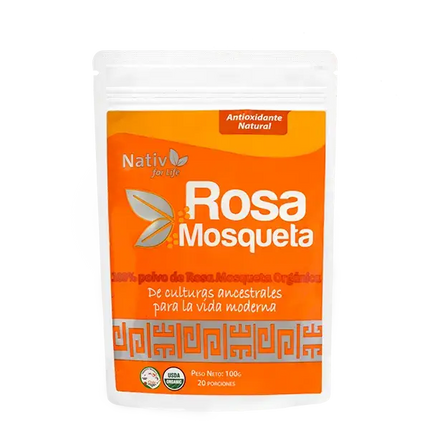 Rosa Mosqueta polvo liofilizado - Nativ For Life