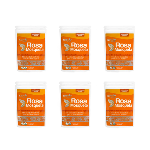 Six Rosa Mosqueta Doy Pack Nativ For Life