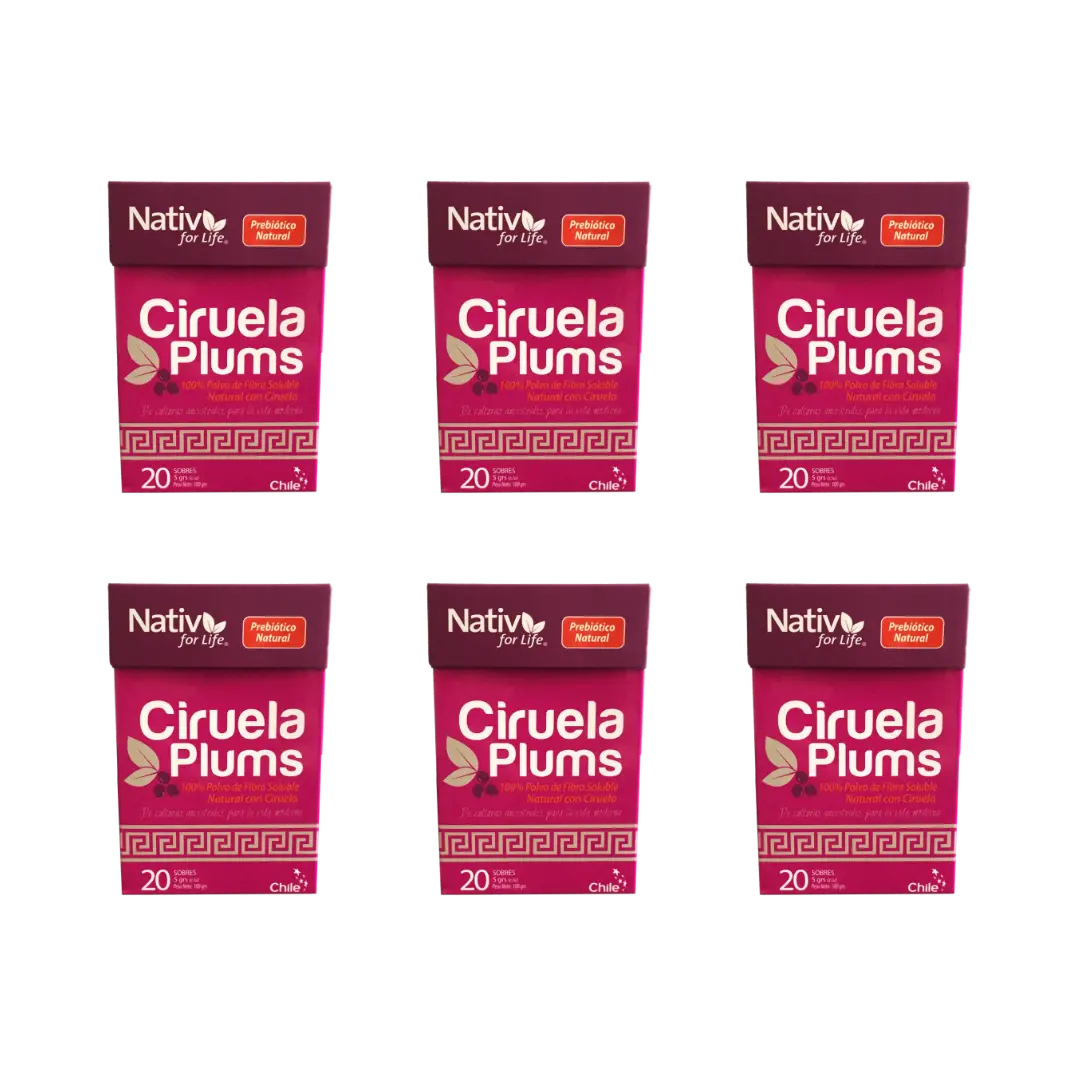 Six Ciruela Plums Sachet Nativ For Life