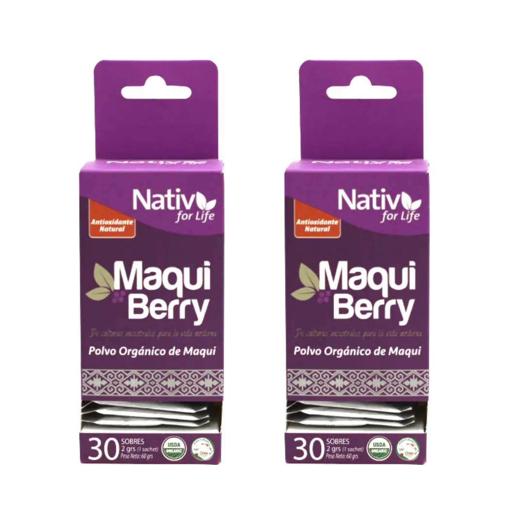 Dúo Maqui Berry Sachet Nativ For Life