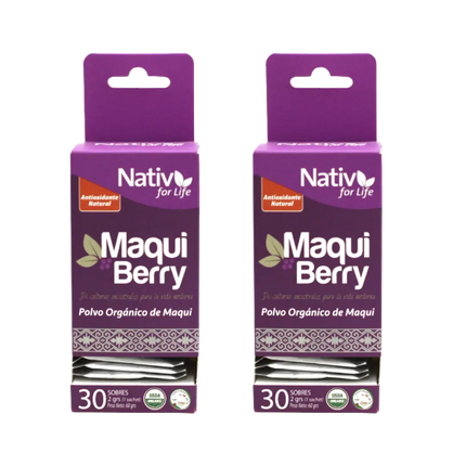 Dúo Maqui Berry Sachet Nativ For Life