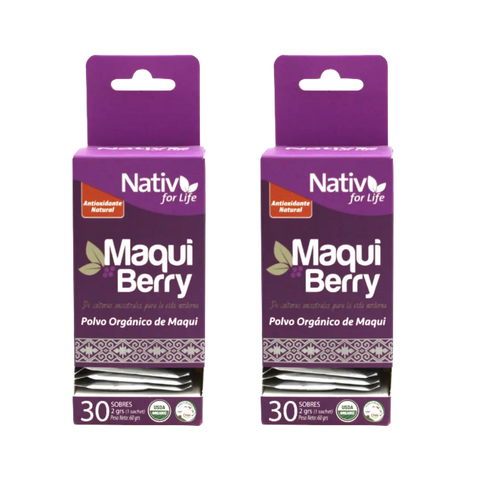 Dúo Maqui Berry Sachet Nativ For Life