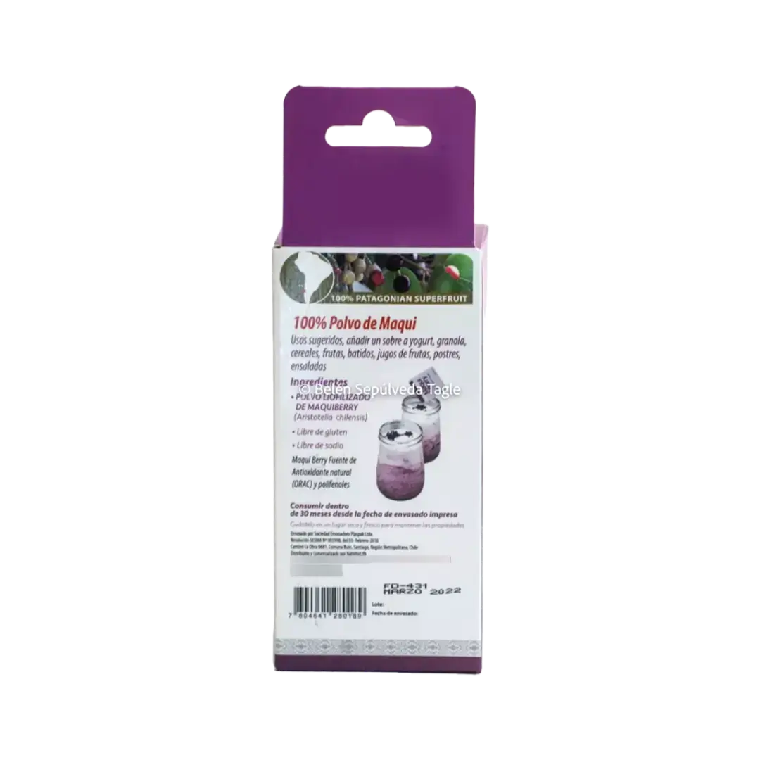 6X5 Maqui Sachet - Nativ For Life