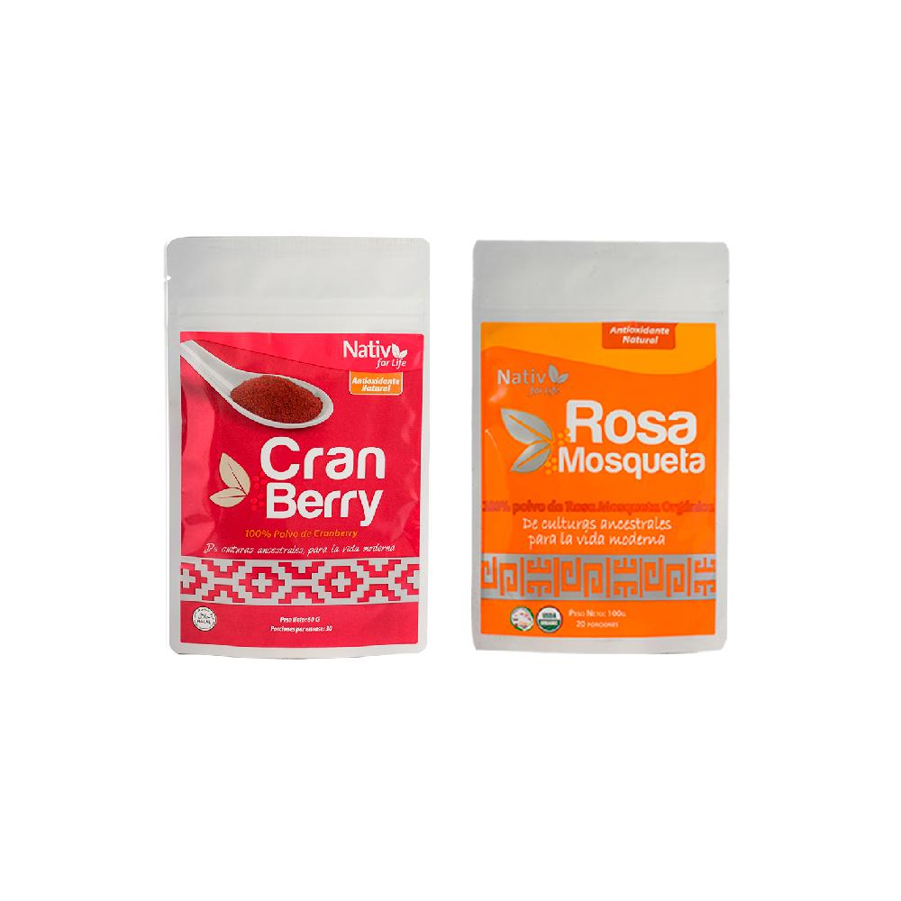 Dúo Cranberry + Rosa Doy Pack